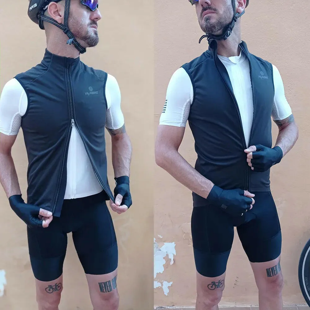 2022 Winter Cycling Vest Windproof Waterproof  fleece Vest MTB Bike Bicycle  Clothing Sleeveless Cycling Jacket