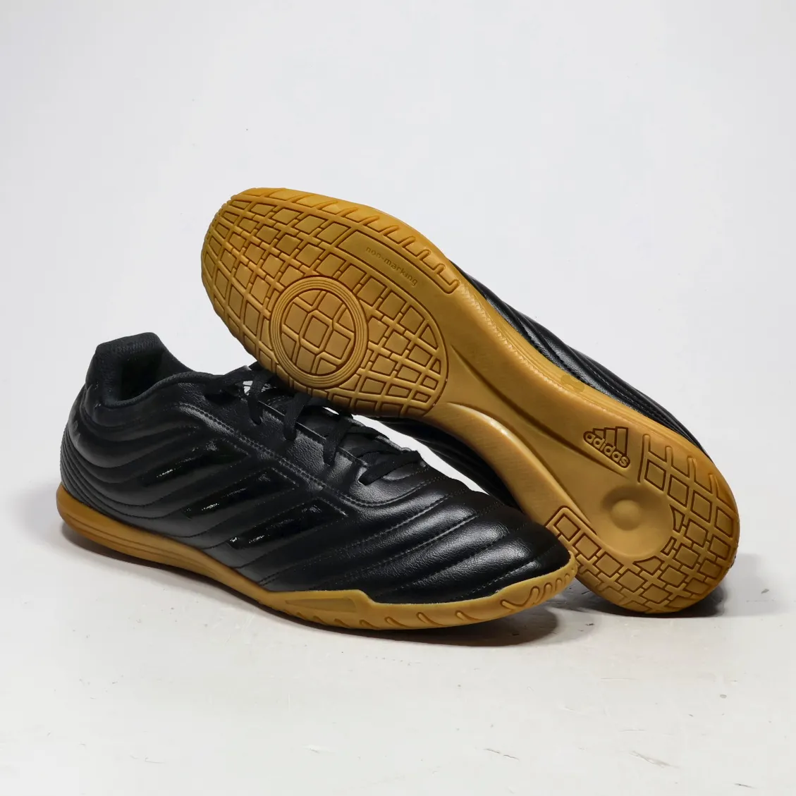 Adidas Copa Sport Shoes Leather Black Colour For Men