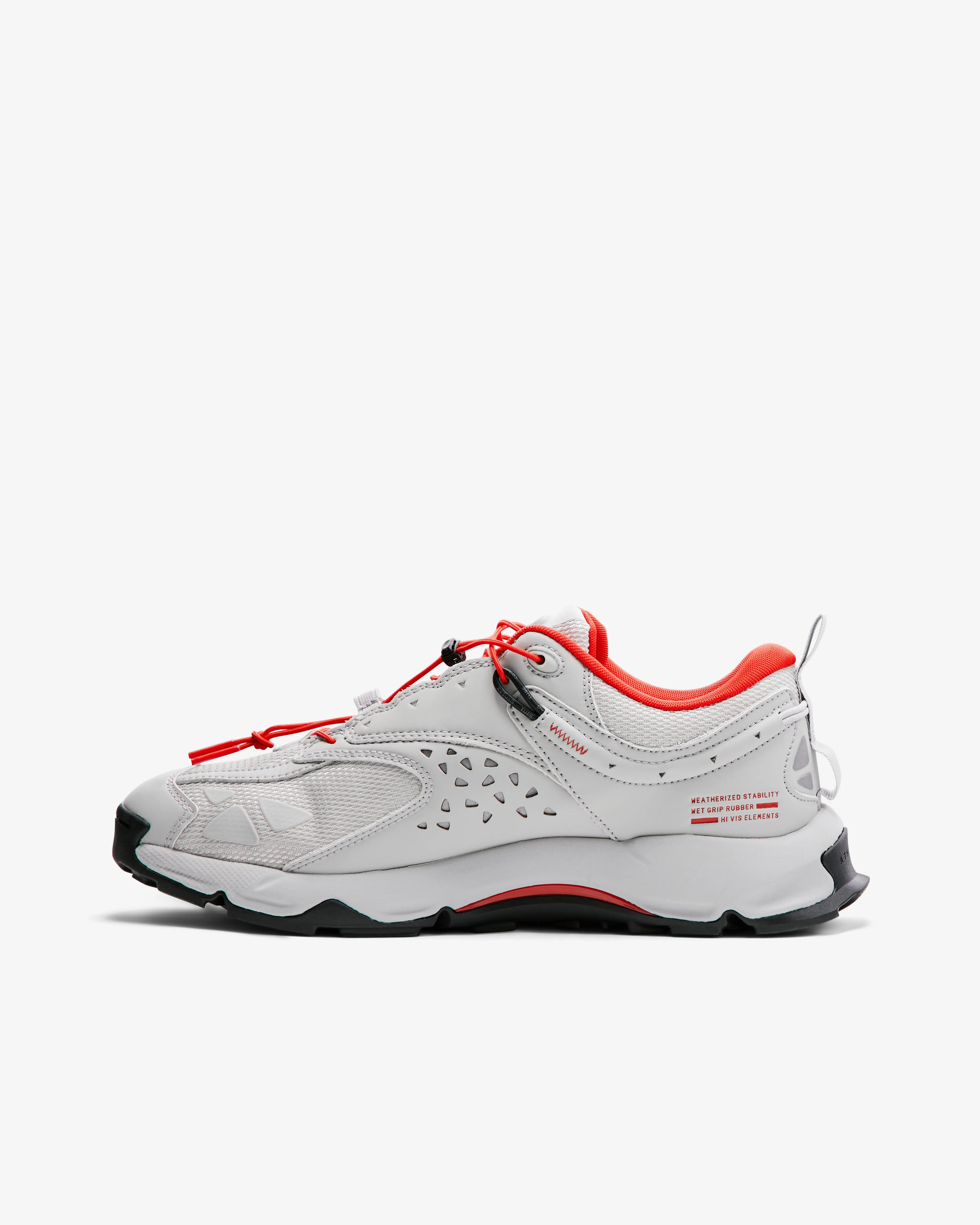 Athletics Footwear - FTWR 2.0 Low Sneakers - (North Grey/High Risk Red)