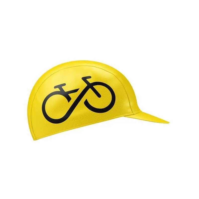 Bike Forever Cycling Cap (Yellow)