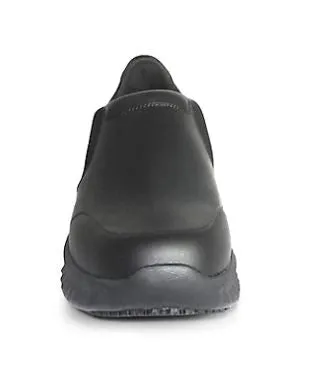 BLACK EASY ON SOFT TOE SLIP-ON - GG1400