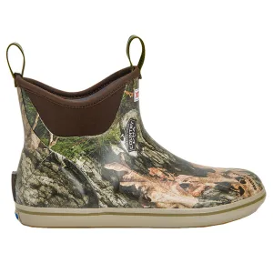 Camo 6 Inch Ankle Deck Boots