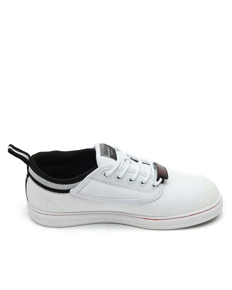 Canvas Safety Shoe - White