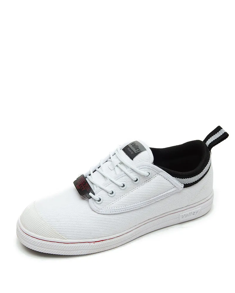 Canvas Safety Shoe - White