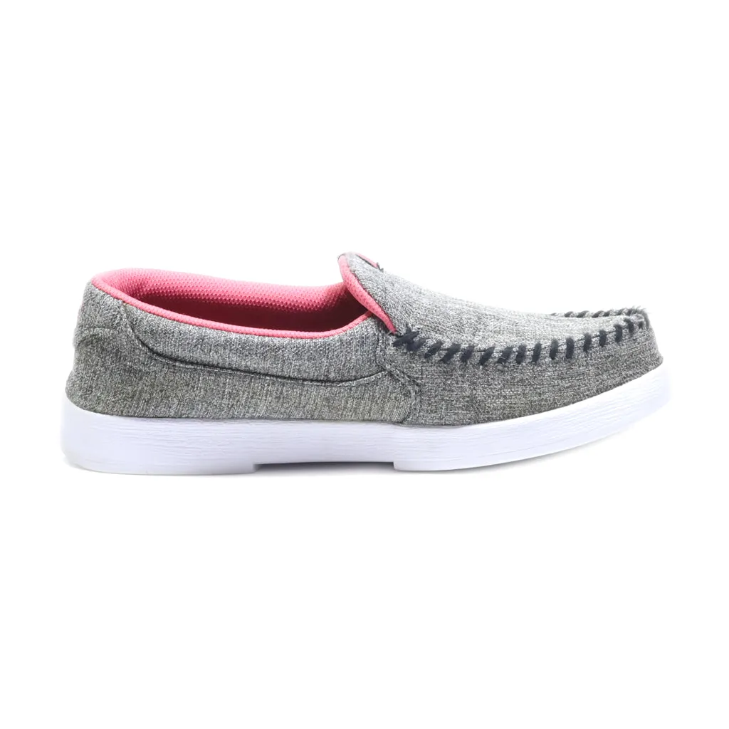 Dc Shoes Trainers & Sneakers Fabric Grey Colour For Women