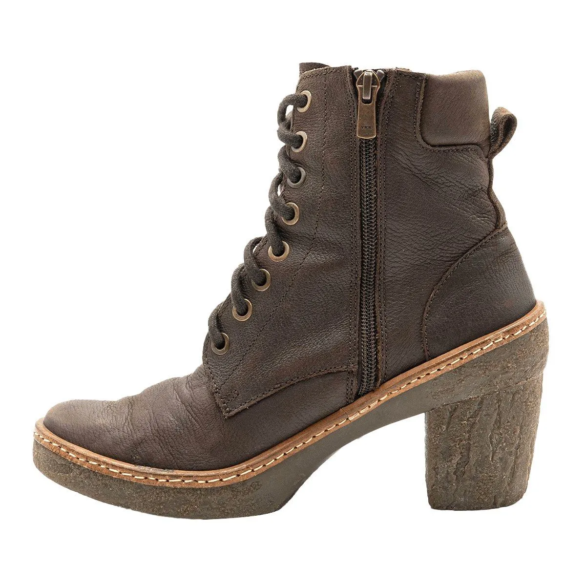 El Naturalista Haya Ankle Boots Leather Brown Colour For Women