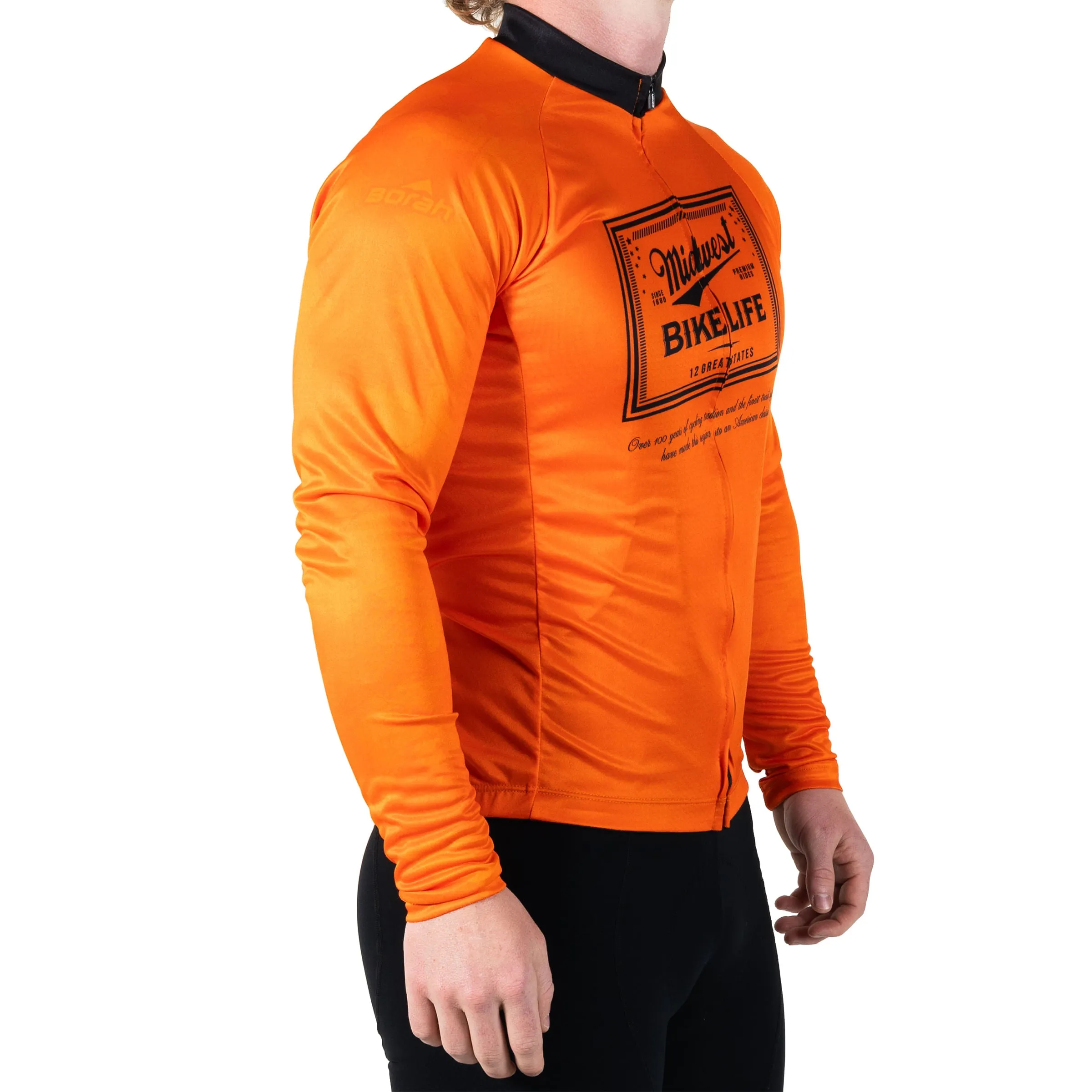 ERIKS Exclusive Midwest Bike Life Long Sleeve Mens Jersey