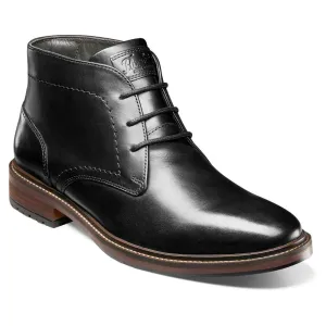 Florsheim Forge Plain Toe Black Chukka Boots