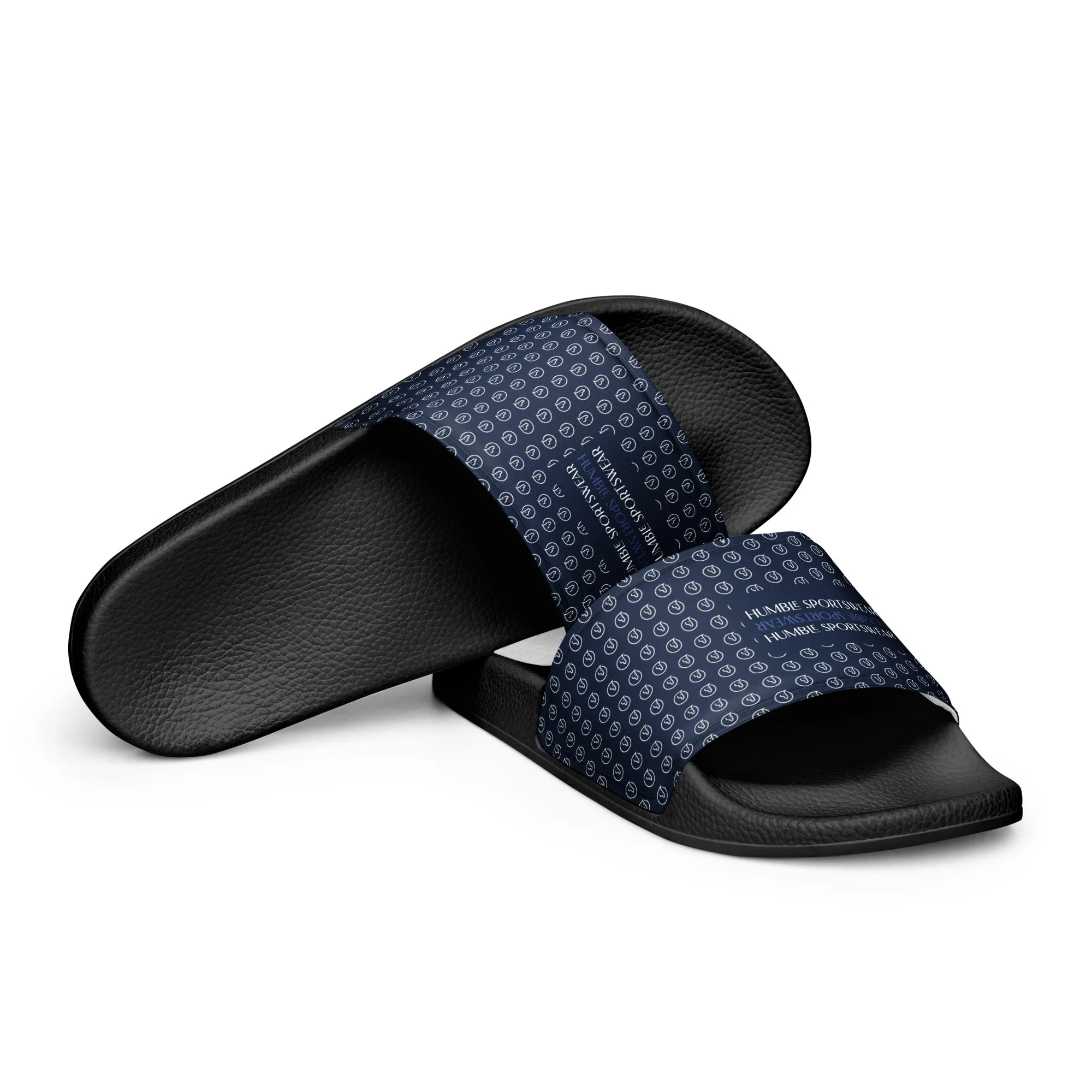 Humble Sportswear™ Women’s Navy Blue Slides Sandals