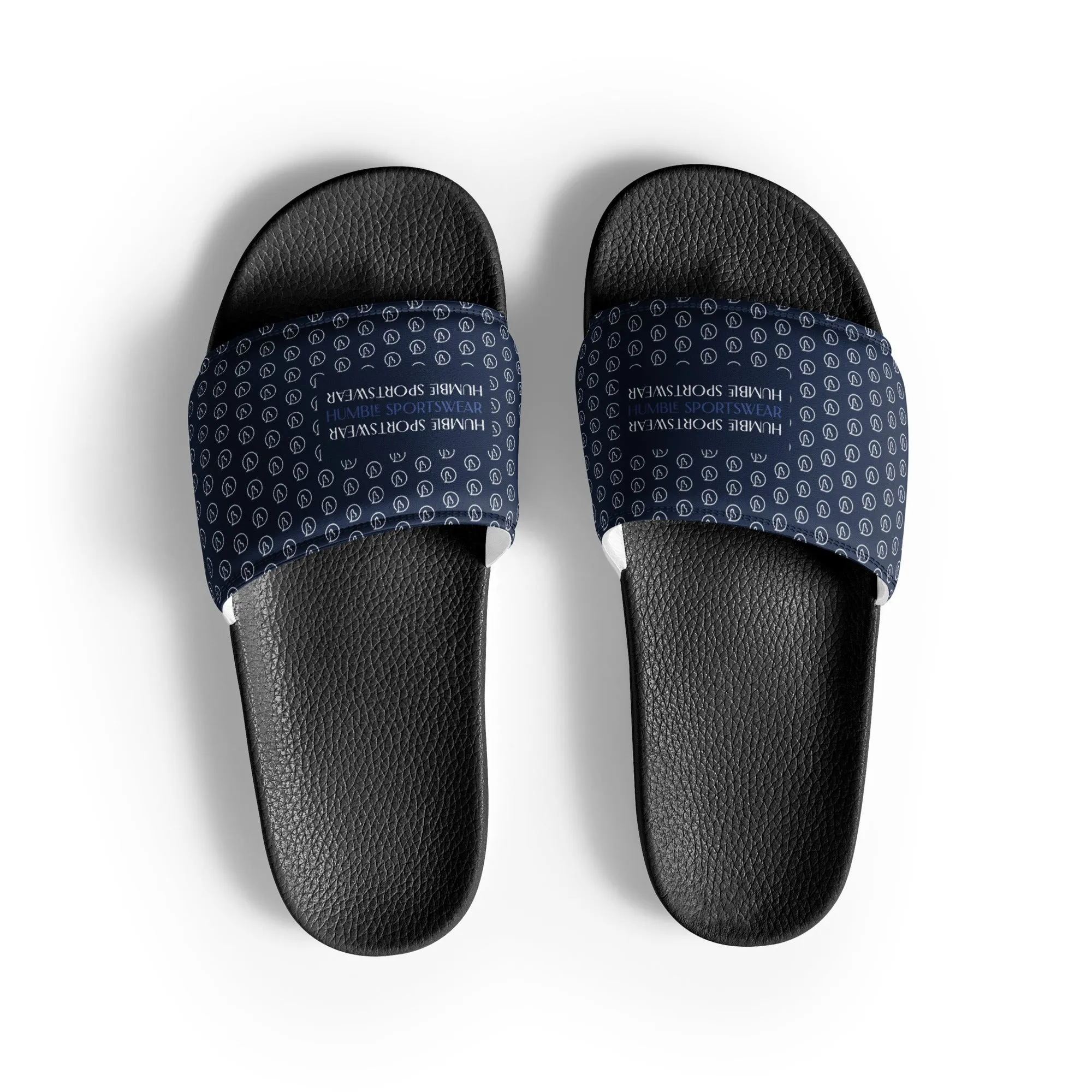 Humble Sportswear™ Women’s Navy Blue Slides Sandals