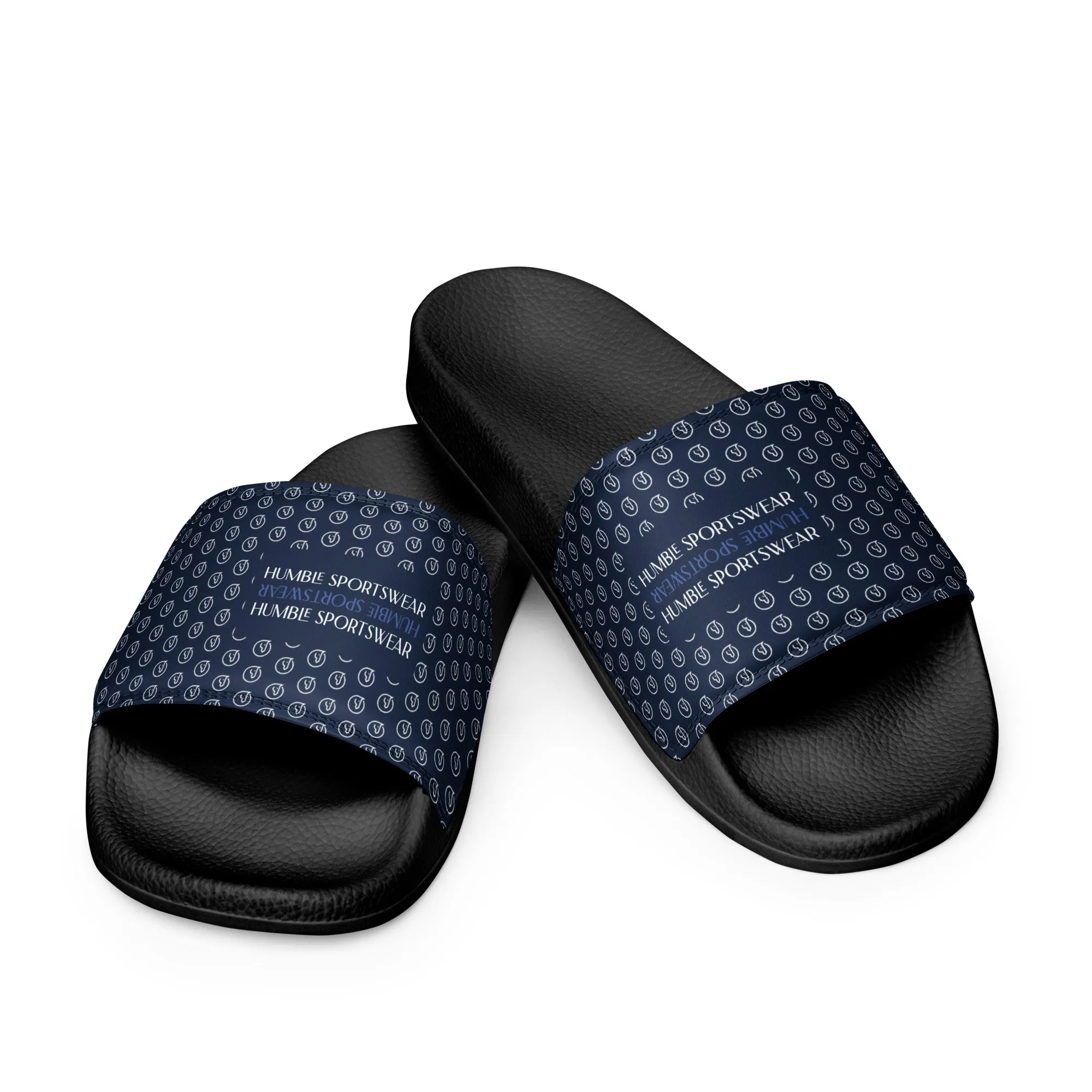 Humble Sportswear™ Women’s Navy Blue Slides Sandals