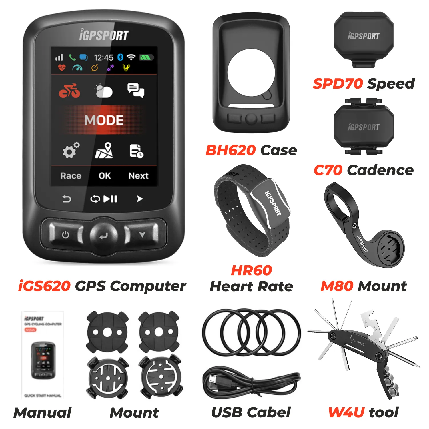 iGPSPORT iGS620 GPS Cycling Computer