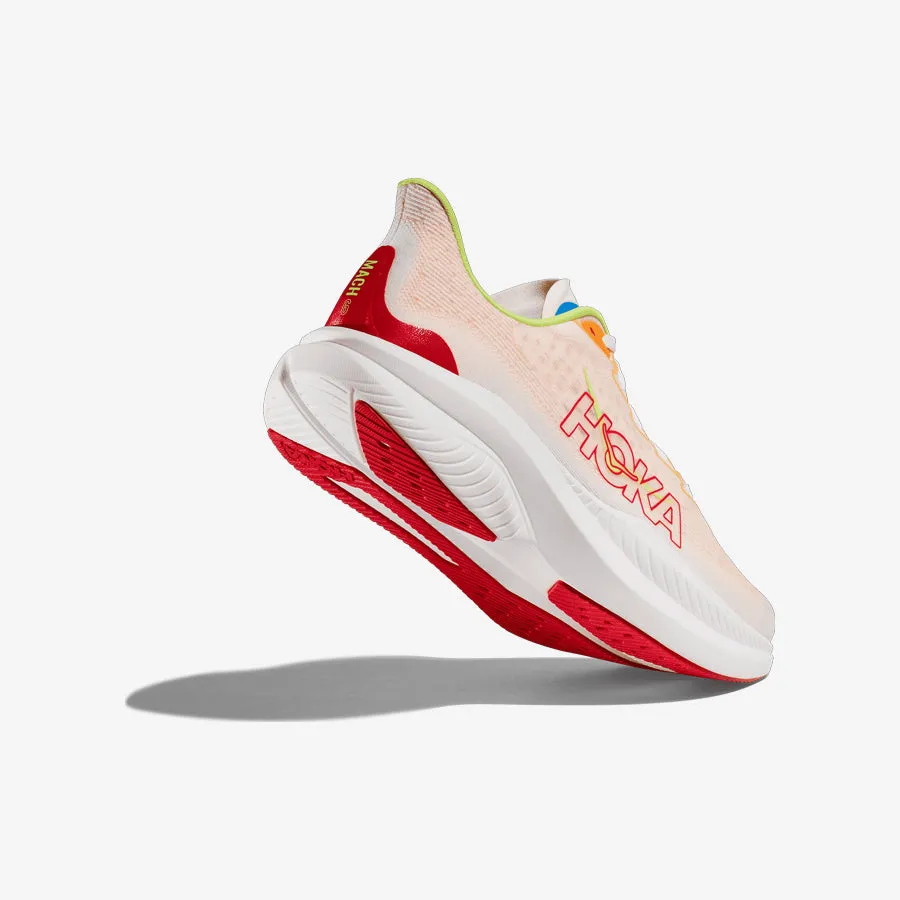 Men's Mach 6 Wide 2E (White/Solar Flare)