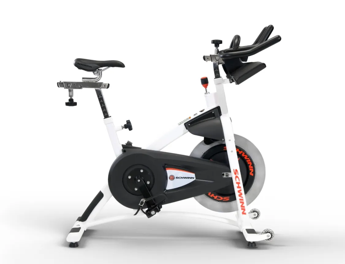 New 2024  Schwinn AC Sport Indoor Bike with Carbon Blue Belt Drive