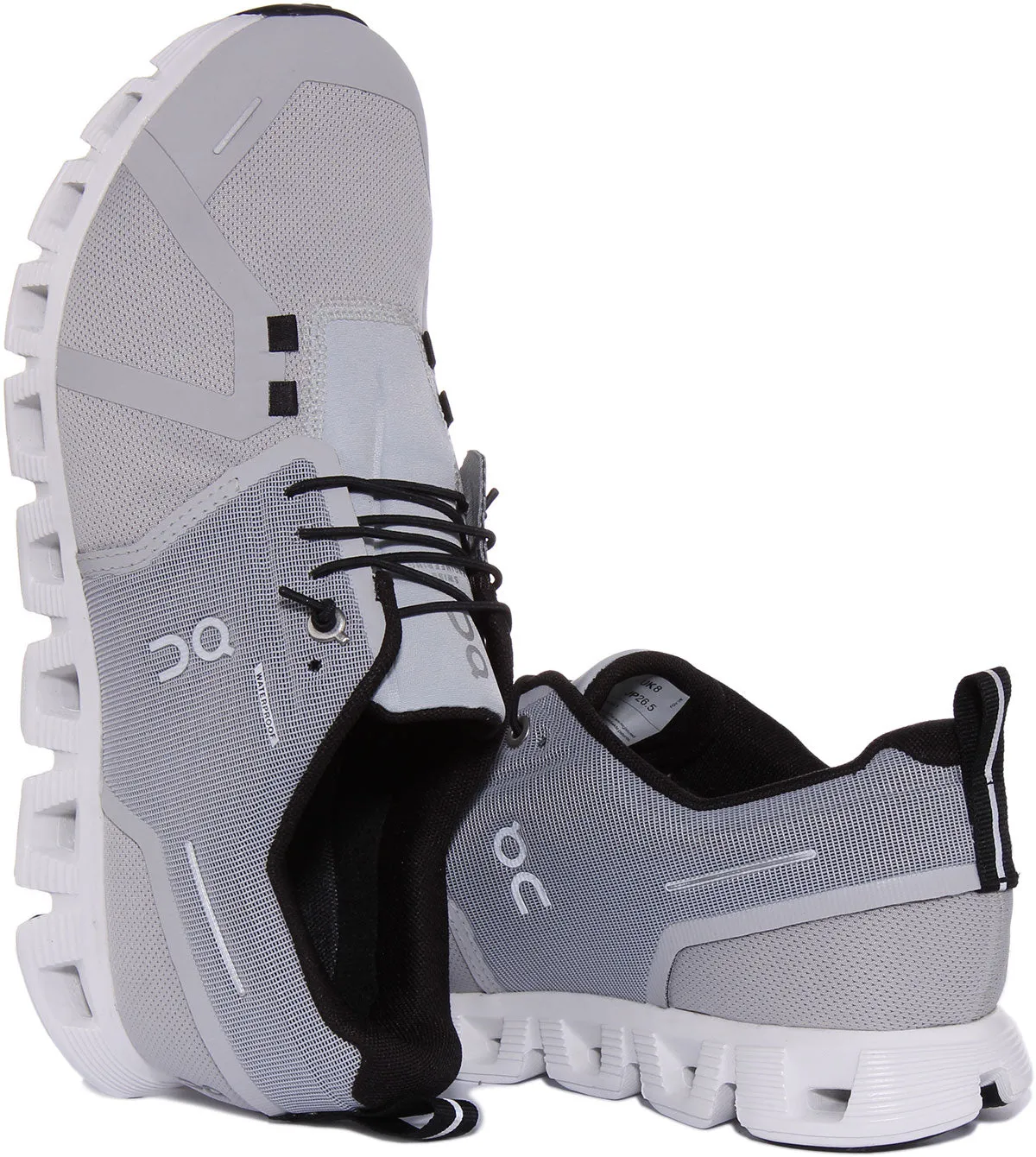 On Running Cloud 5 Waterproof In Grey For Men