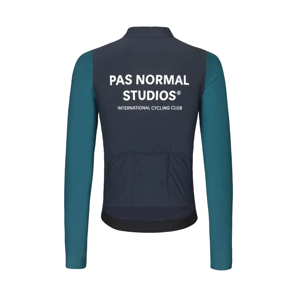 PAS NORMAL STUDIOS Mechanism Long Sleeve Jersey - Dusty Navy