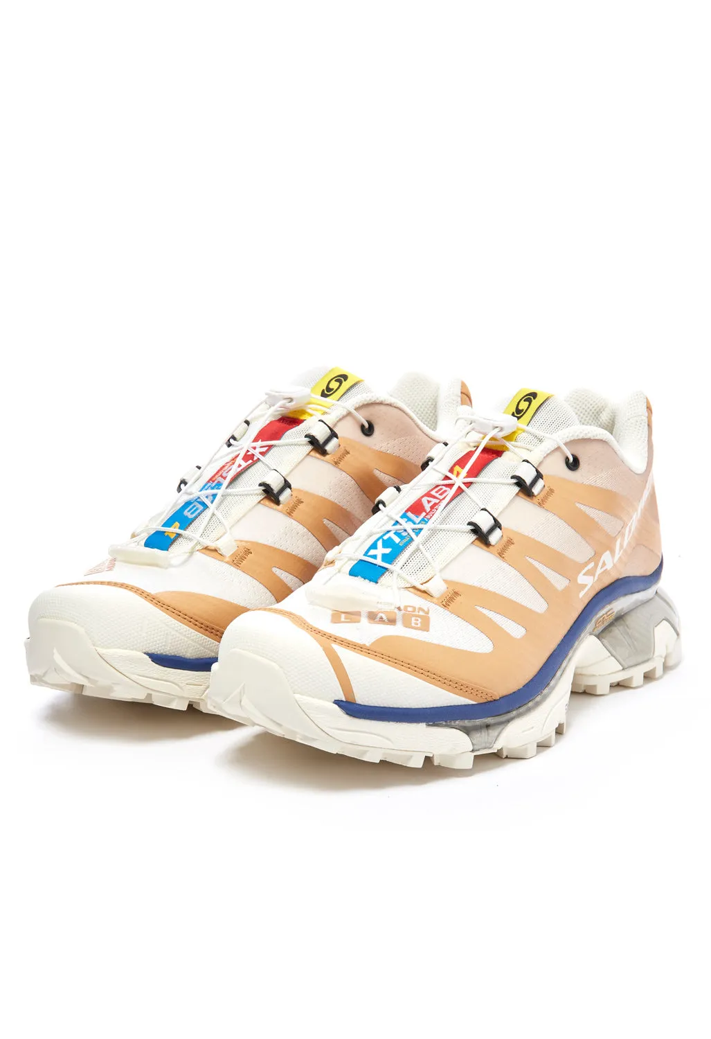 Salomon XT-4 OG Trainers - Taffy / Vanilla Ice / Blue Print