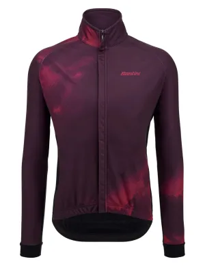 Santini Men's Pure Dye Jacket Burgundy