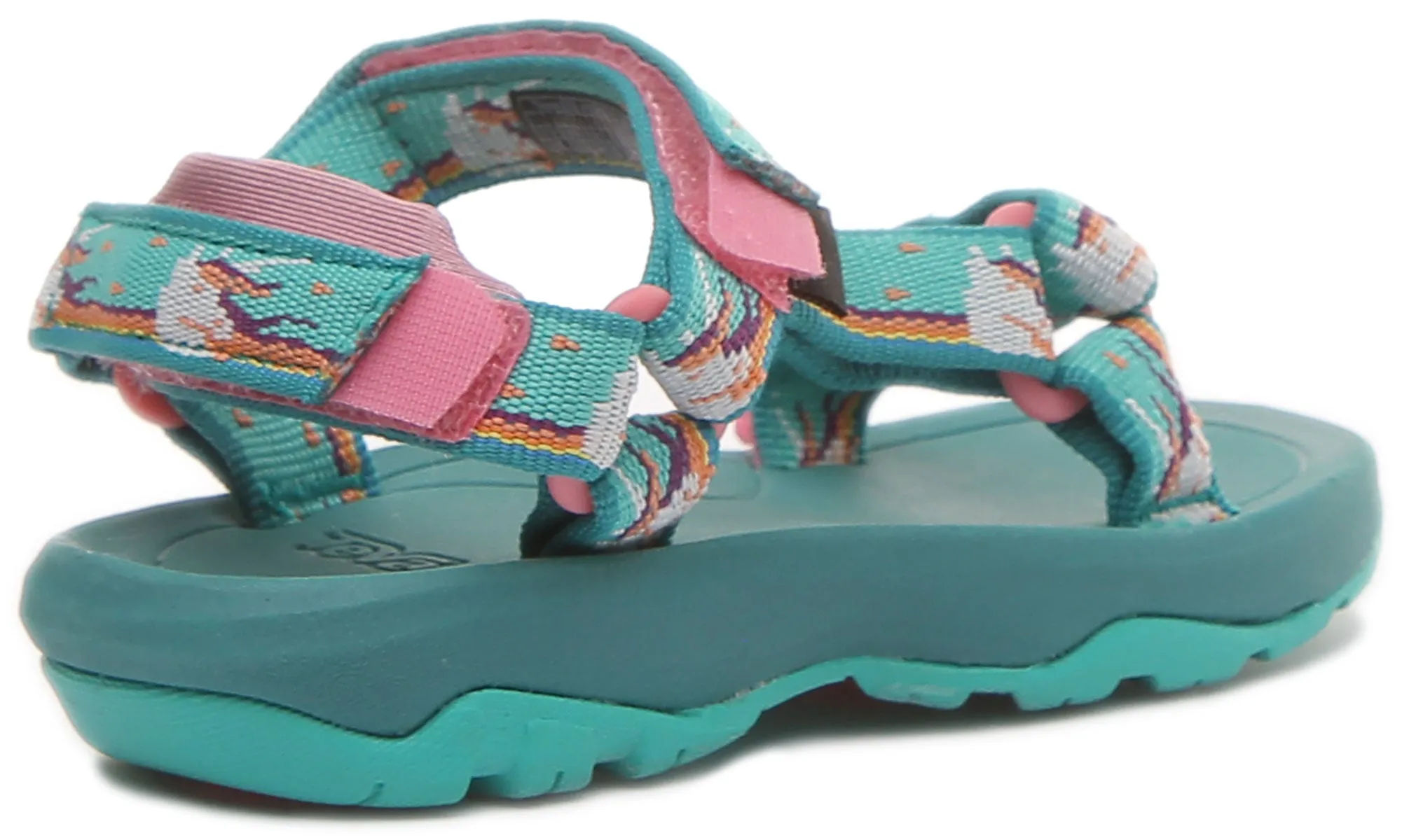 Teva Hurricane Xlt2 in Green Pink For Toddler